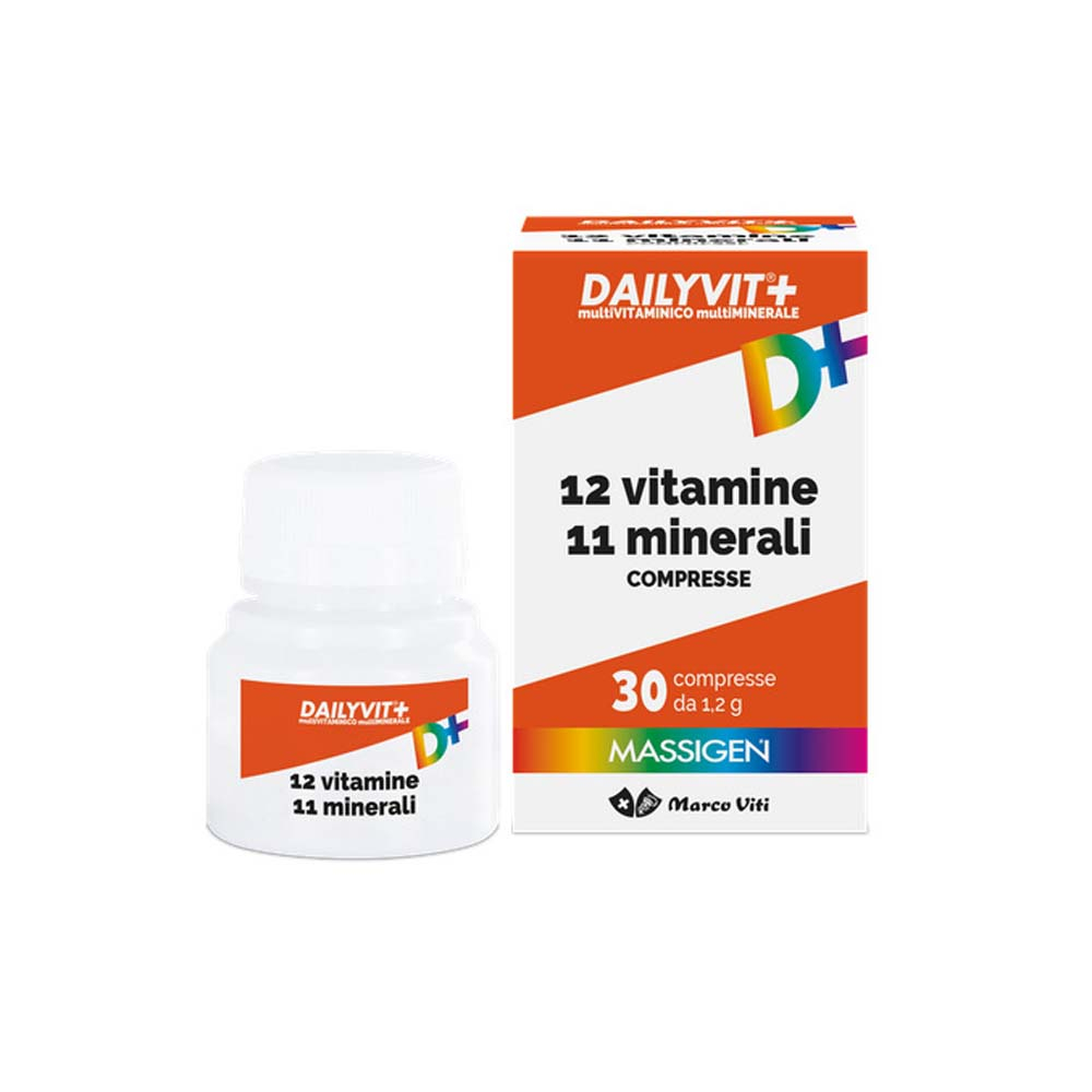 Marco Viti Massigen® Dailyvit® Multivitaminico Compresse 30 Pz Bambino - Immagine 13