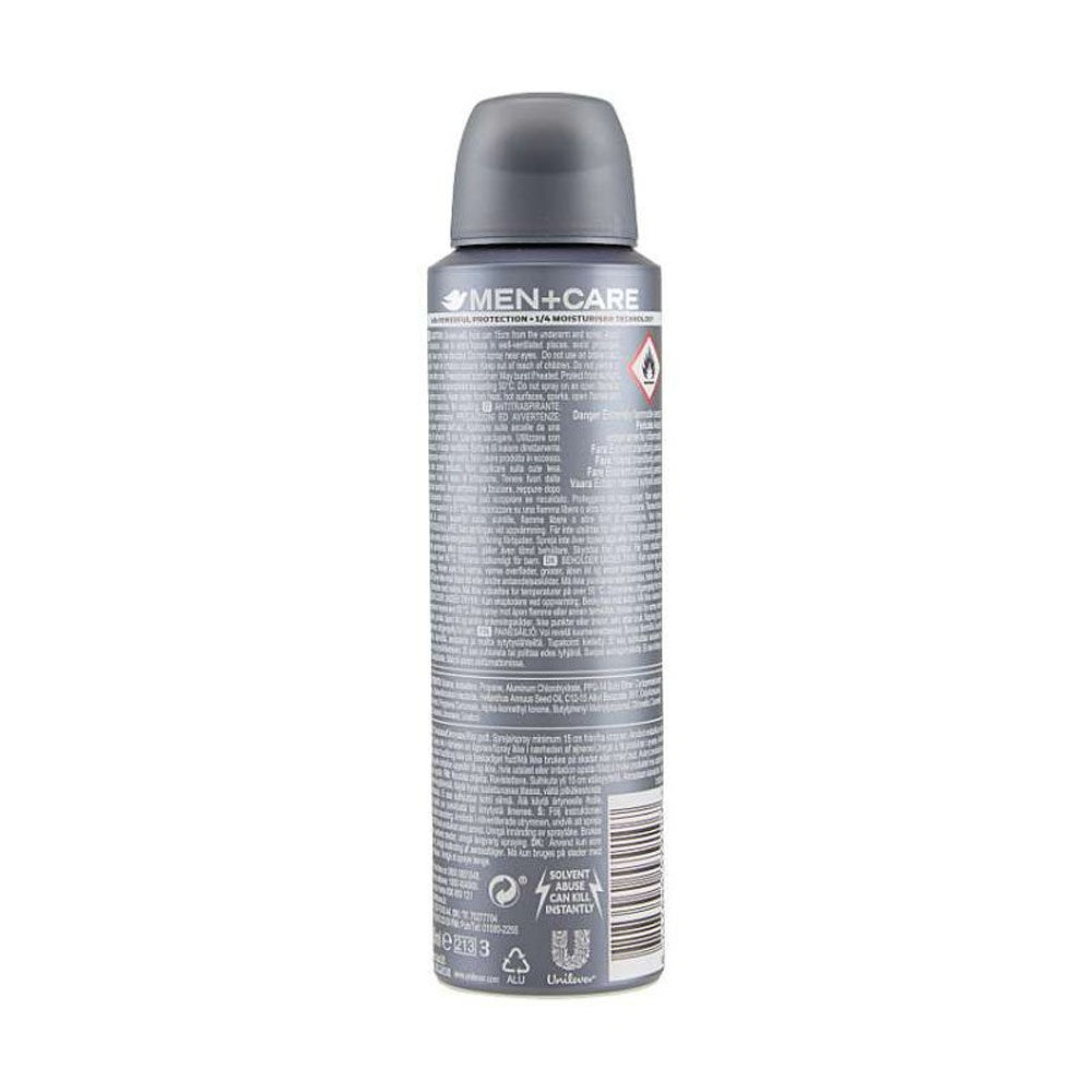 Dove Men Care Clean Comfort Deodorante Spray 150 ml, , large