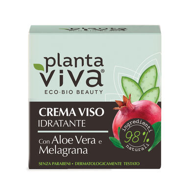 Planta Viva Aloe Vera e Melagrana Crema Viso 50 ml