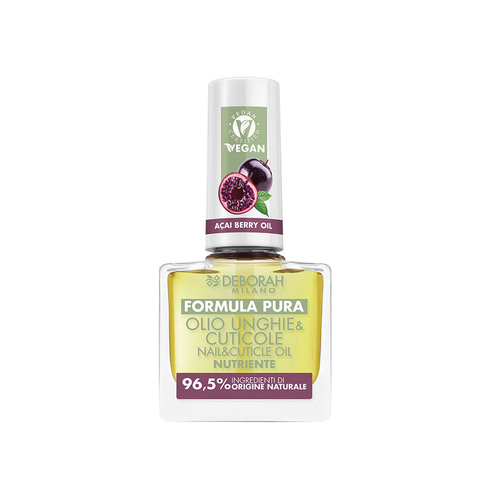 Deborah Formula Pura Olio Unghie e Cuticole Vegan, , large