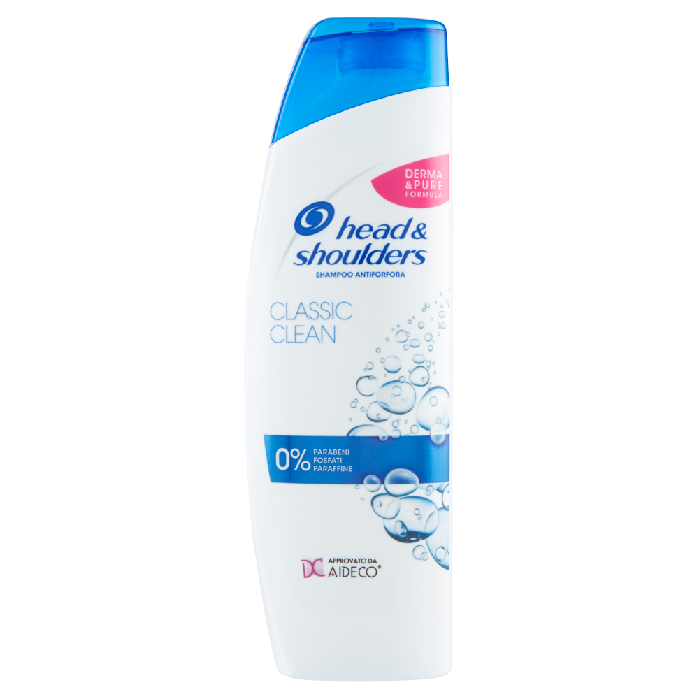 Head & Shoulders Classic Clean  Antiforfora Shampoo 225ml, , large