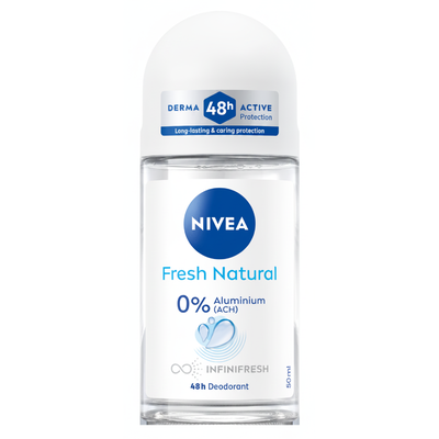 Nivea Fresh Natural Deodorante Roll-On 50 ml
