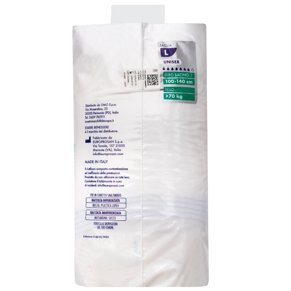 Essere Benessere Mutandina Assorbente Taglia L 8 Pezzi , , large