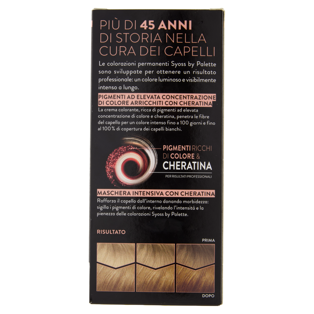 Syoss By Palette Colorazione Permanente 7.6 Biondo, , large