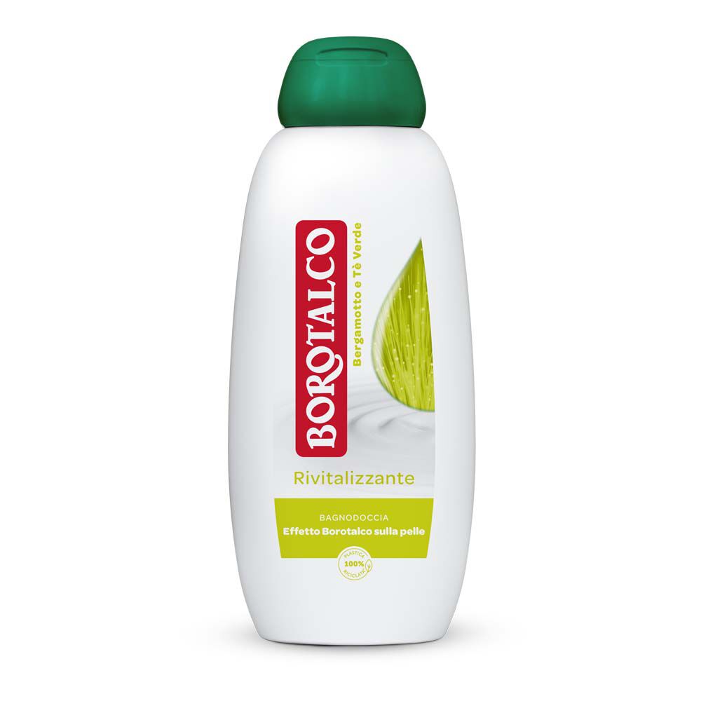 Borotalco Rivitalizzante Bergamotto e Tè Verde Bagnodoccia 450 ml - -