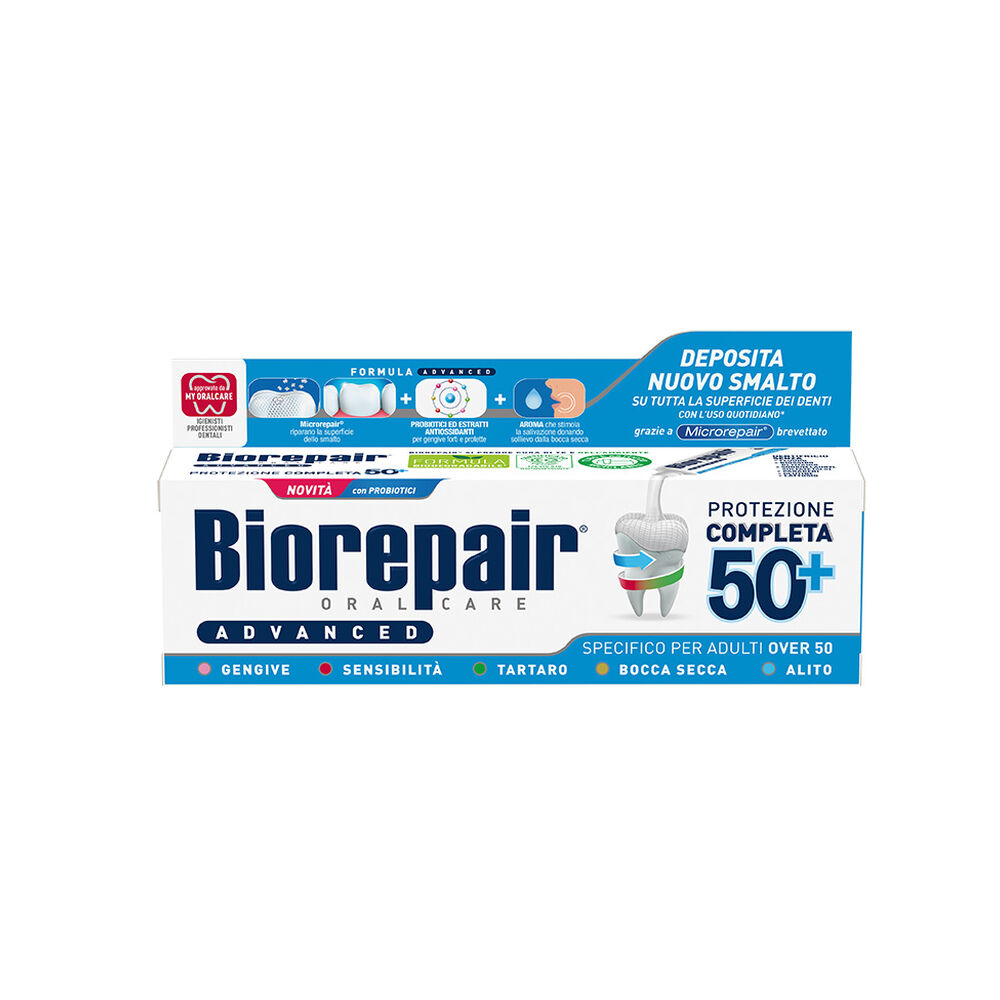 Biorepair Advanced Dentifricio Over 50 75 ml, , large