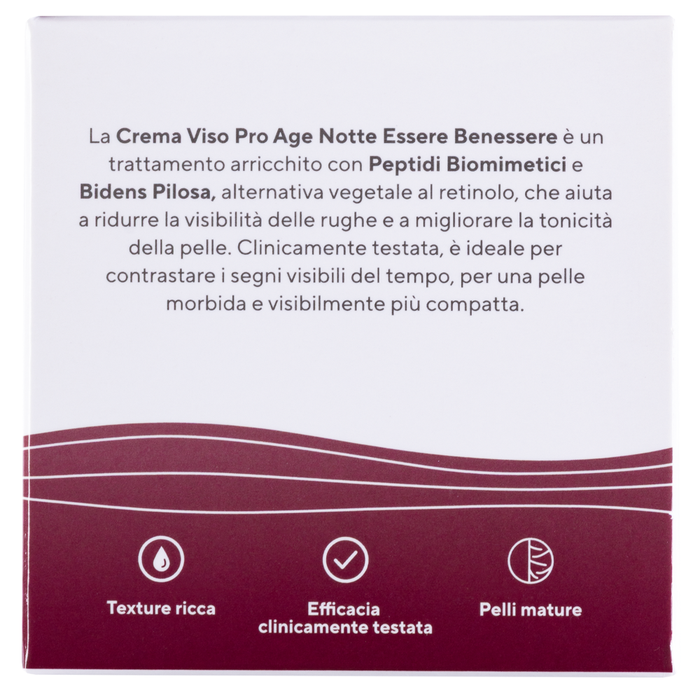 Essere Benessere Crema Viso Pro Age Notte 50 ml, , large