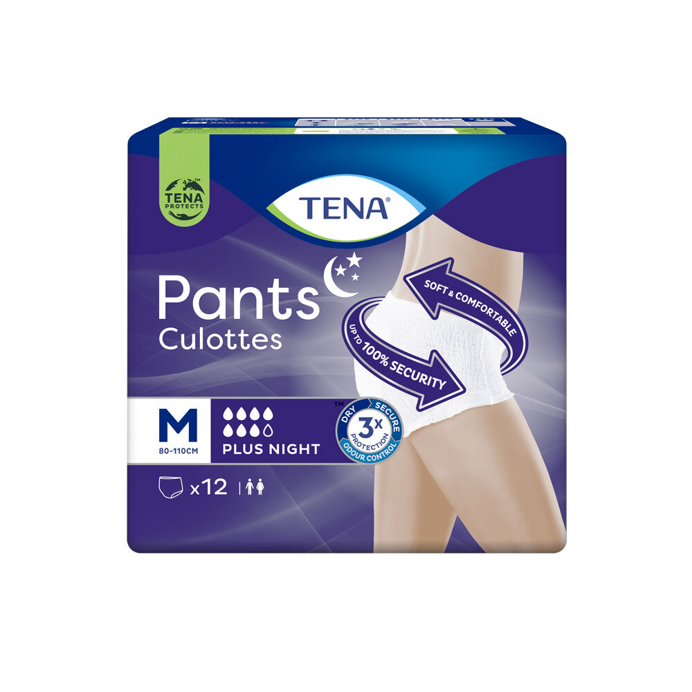 Tena Pants Plus Night M 12 - pants unisex - -