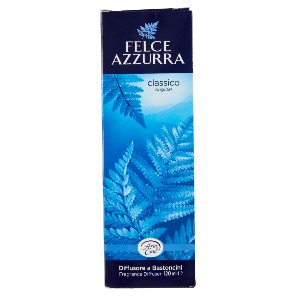 Felce Azzurra Aria di Casa Classico Diffusore a Bastoncini 120 ml,  Felce Azzurra Aria di Casa Classico Diffusore a Bastoncini 120 ml, , large