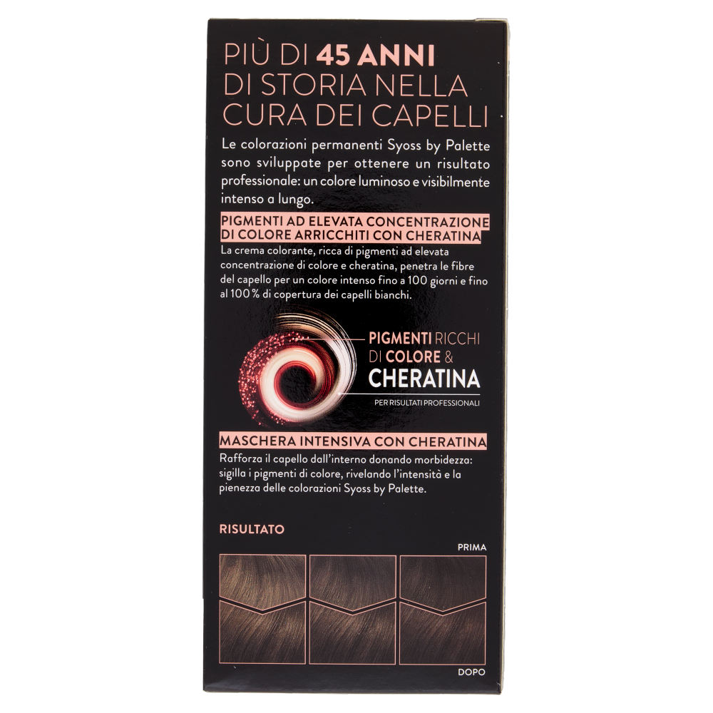 Syoss By Palette Colorazione Permanente 4.1 Castano, , large