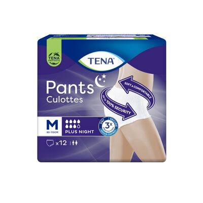 Tena Pants Plus Night M 12 - pants unisex