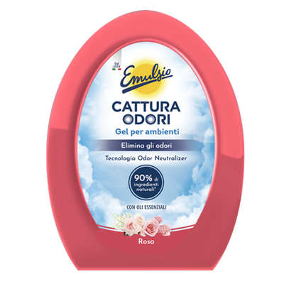 Emulsio Cattura Odori Gel per Ambienti Rosa 150 g