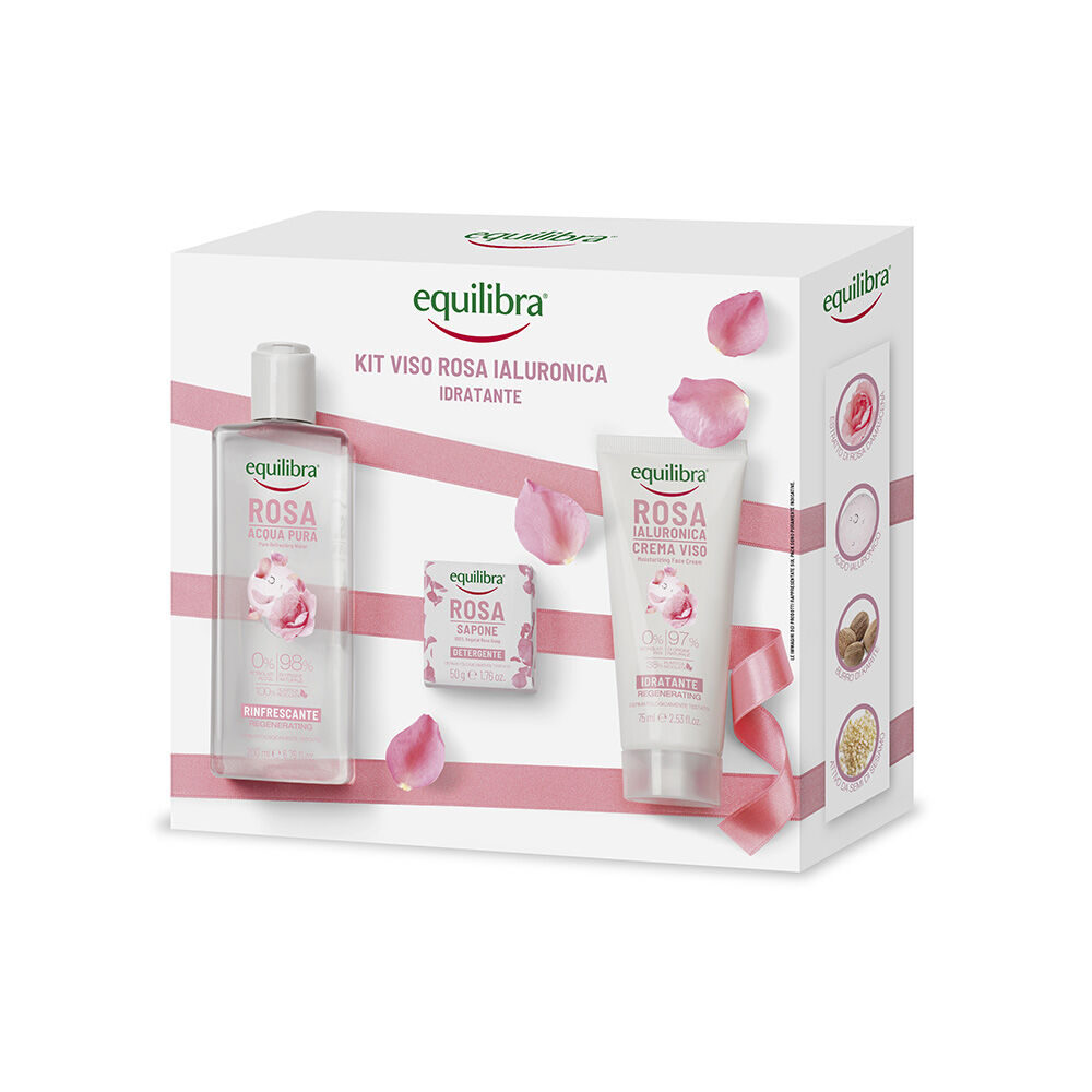 Equilibra Kit Viso Rosa Ialuronica - -