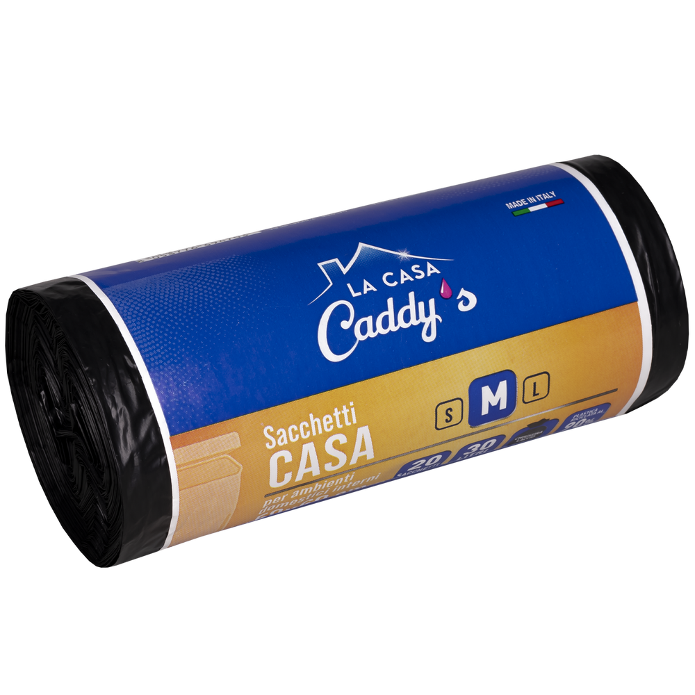 Caddy's Sacchetti M Nero 50x60 20 Pezzi, , large