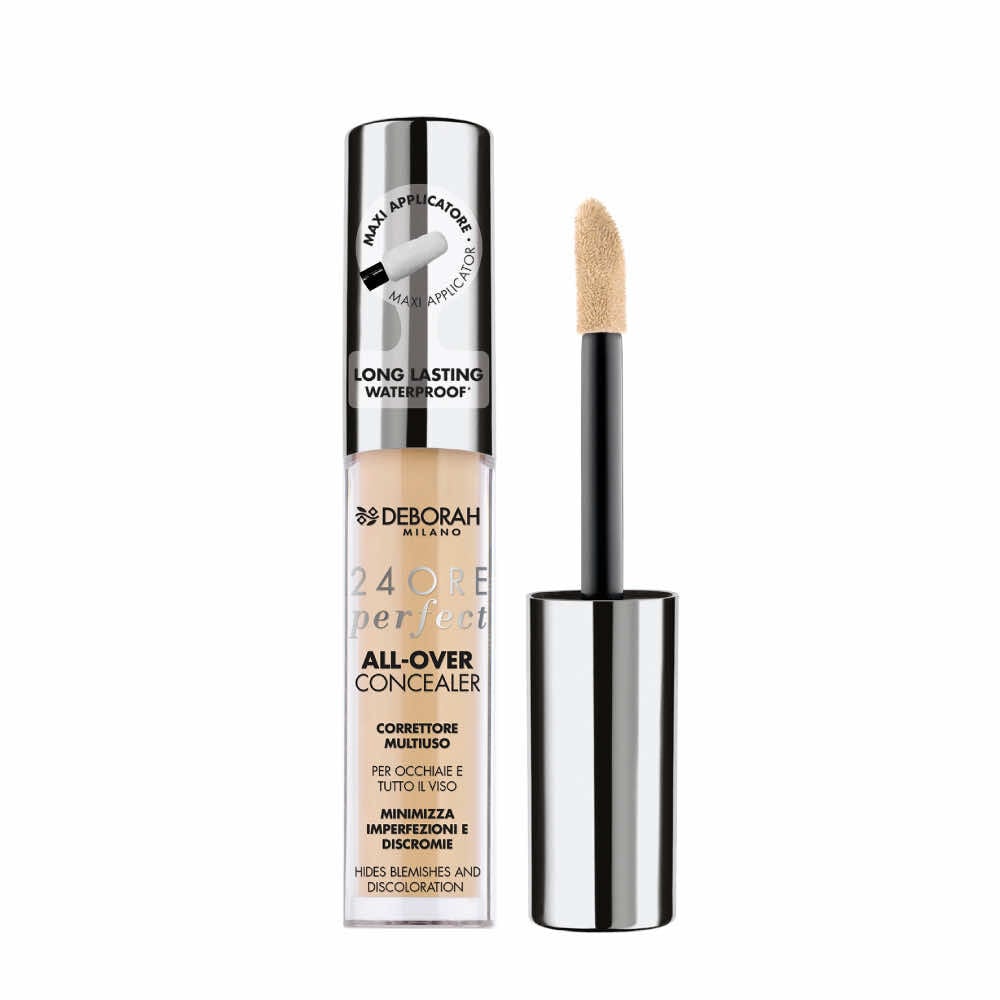 Deborah Verde 24 Ore Perfect All-Over Concealer Correttore Fluido 2.1 Light - Immagine 4