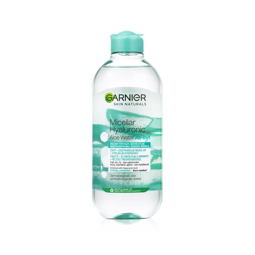 Garnier SkinActive Acqua Micellare Hyaluronic Aloe 400 ml, , large