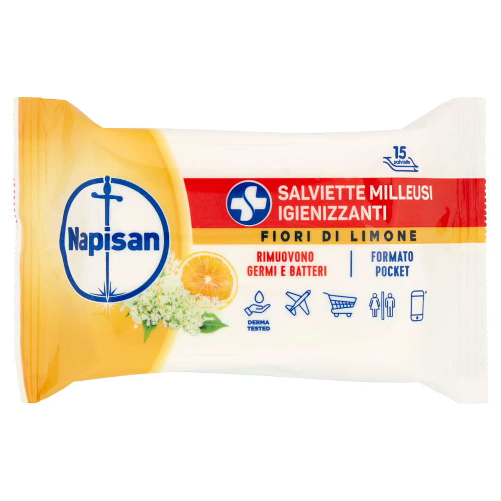 Napisan Salviette Igienizzanti - Profumazione Assortita, , large