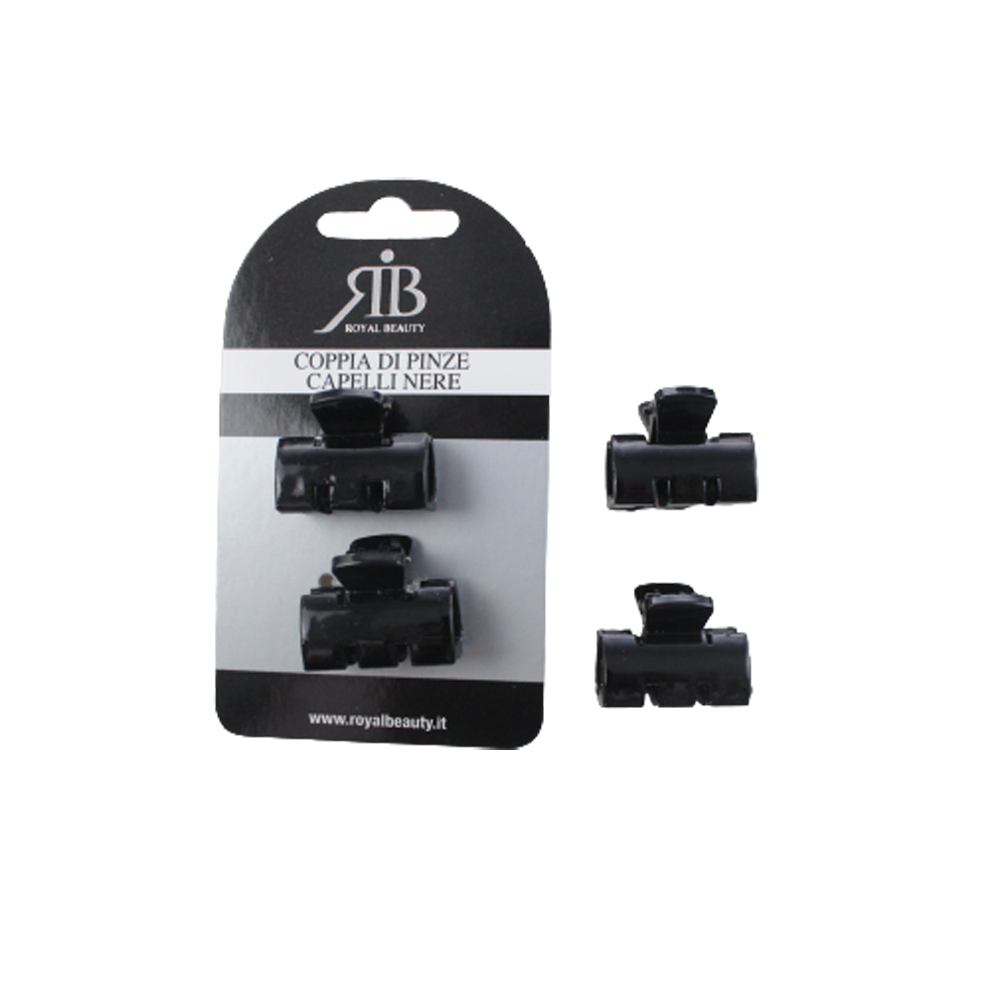 Royal Beauty Coppia Pinze Nere - -