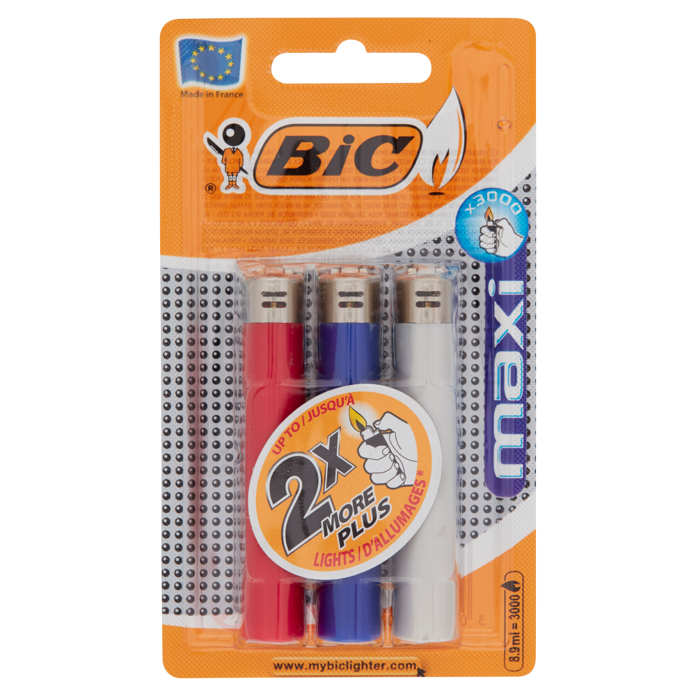 Bic Maxi 3 Accendini, , large
