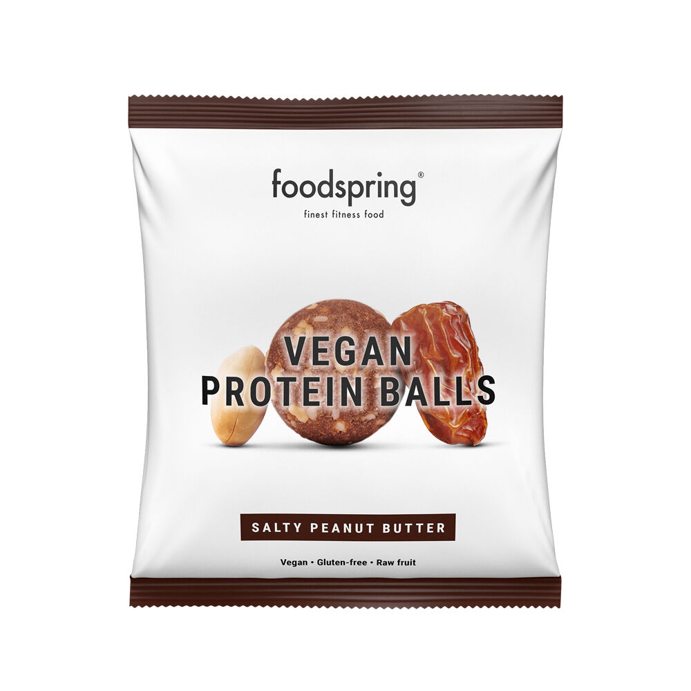 Foodspring Vegan Protein Balls Salty Peanut Butter 40 g, , large