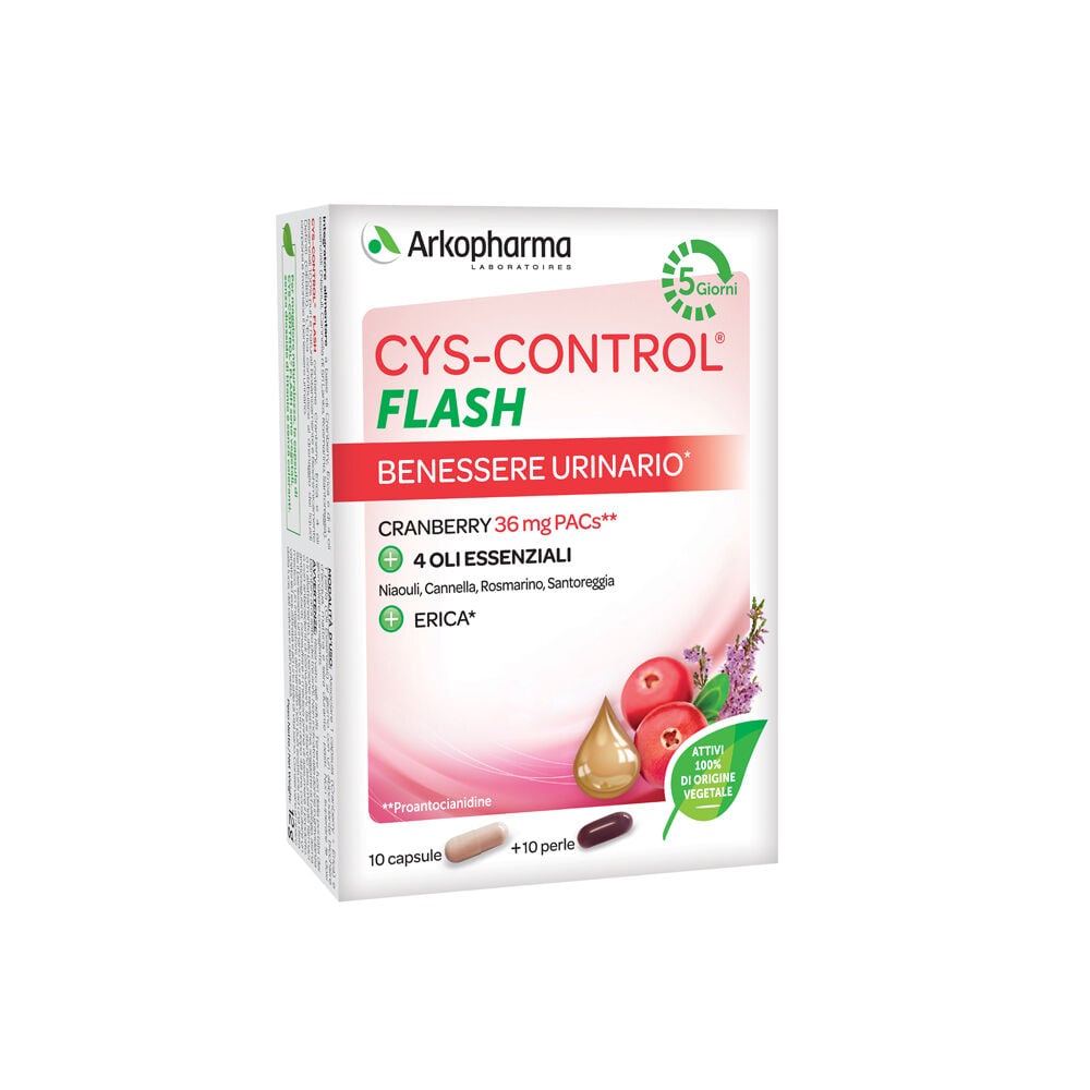 Arkopharma Cys Control Flash 20 Capsule - Immagine 7