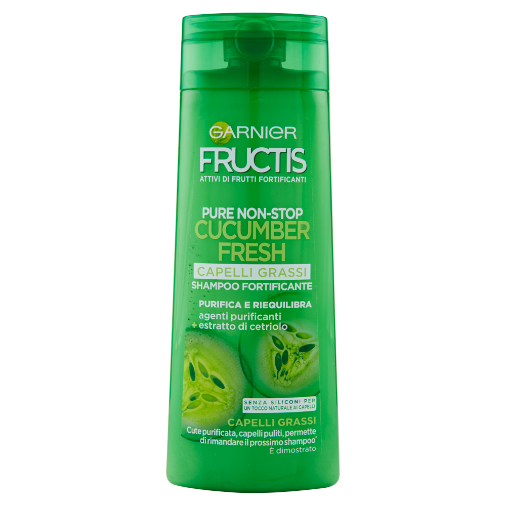 Fructis Pure Non-Stop Cucumber Fresh Shampoo 250 ml, , large