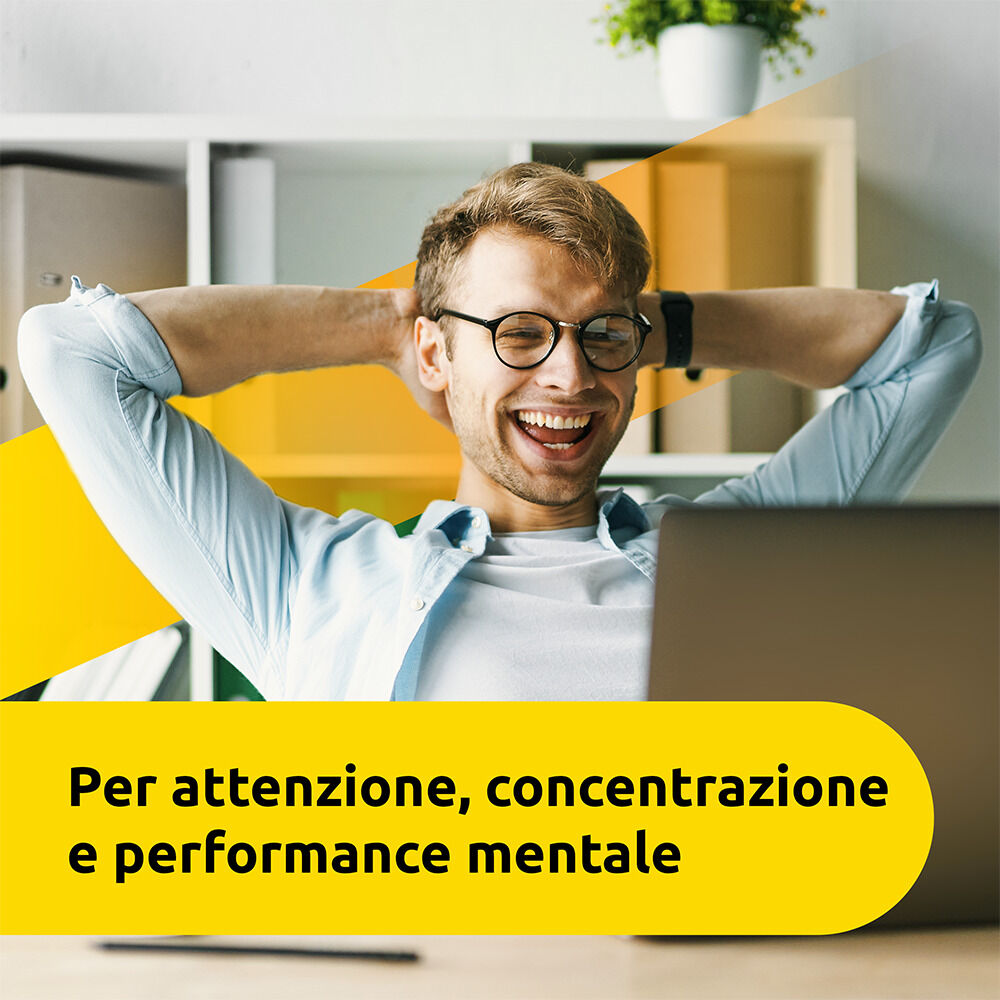 Supradyn Ricarica Mentale con Acido Folico, Caffeina e Guaranà, 10 Compresse Effervescente, , large