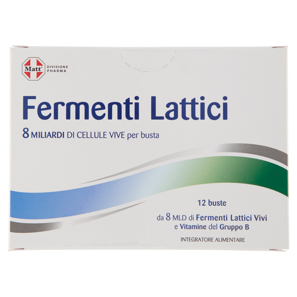Matt Divisione Pharma Fermenti Lattici 12 Buste - -