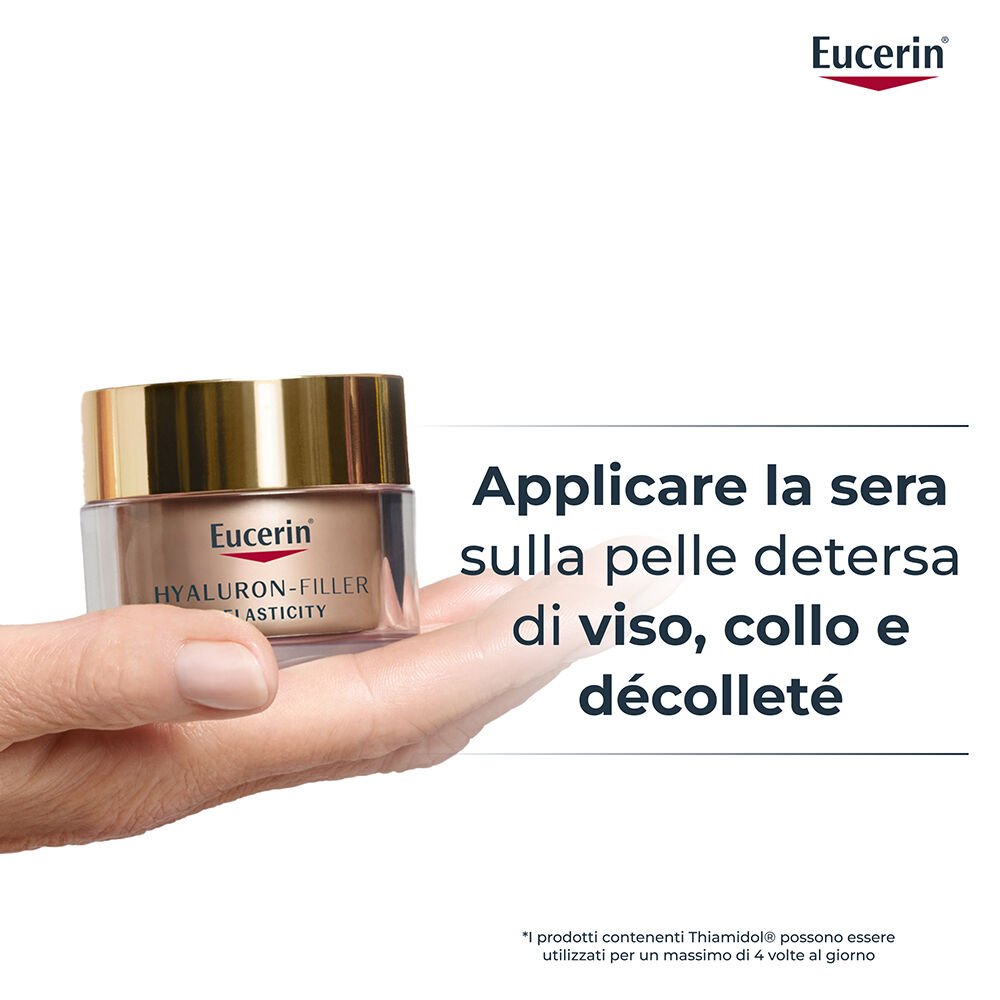 Eucerin Hyaluron-Filler + Elasticity Crema Notte 50 ml, , large