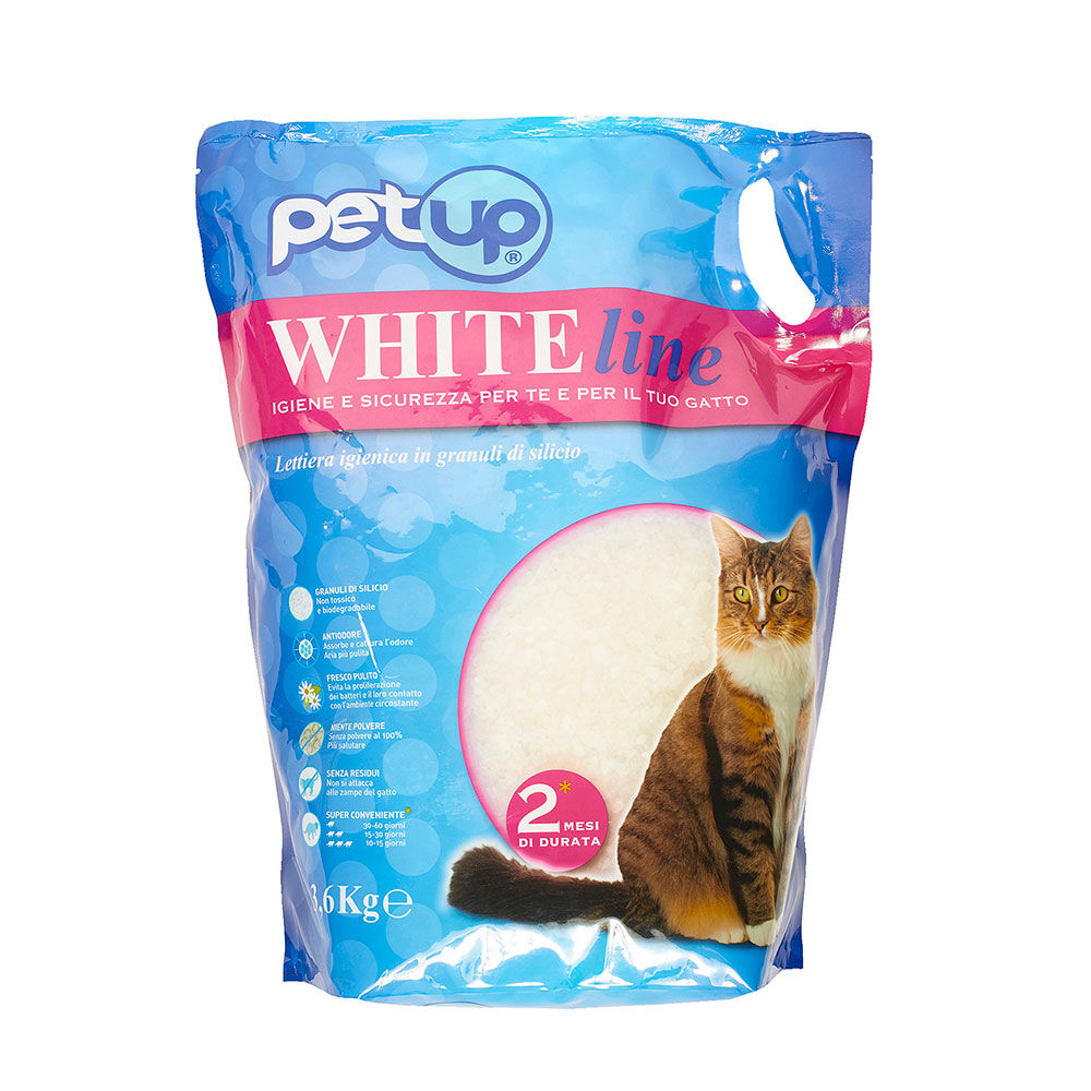 Petup Whiteline Lettiera 3.6 Kg, , large