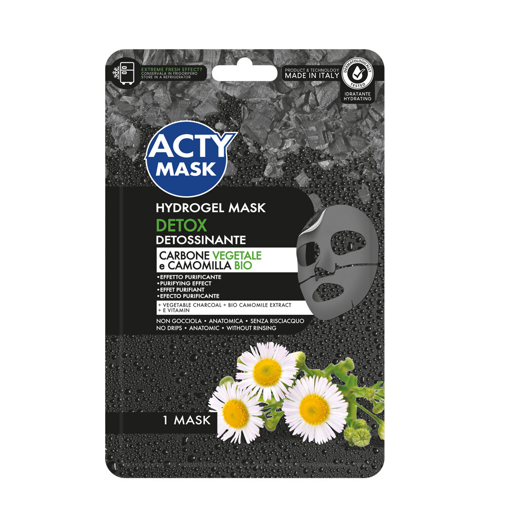 Acty Mask Maschera Hydrogel al Carbone, , large