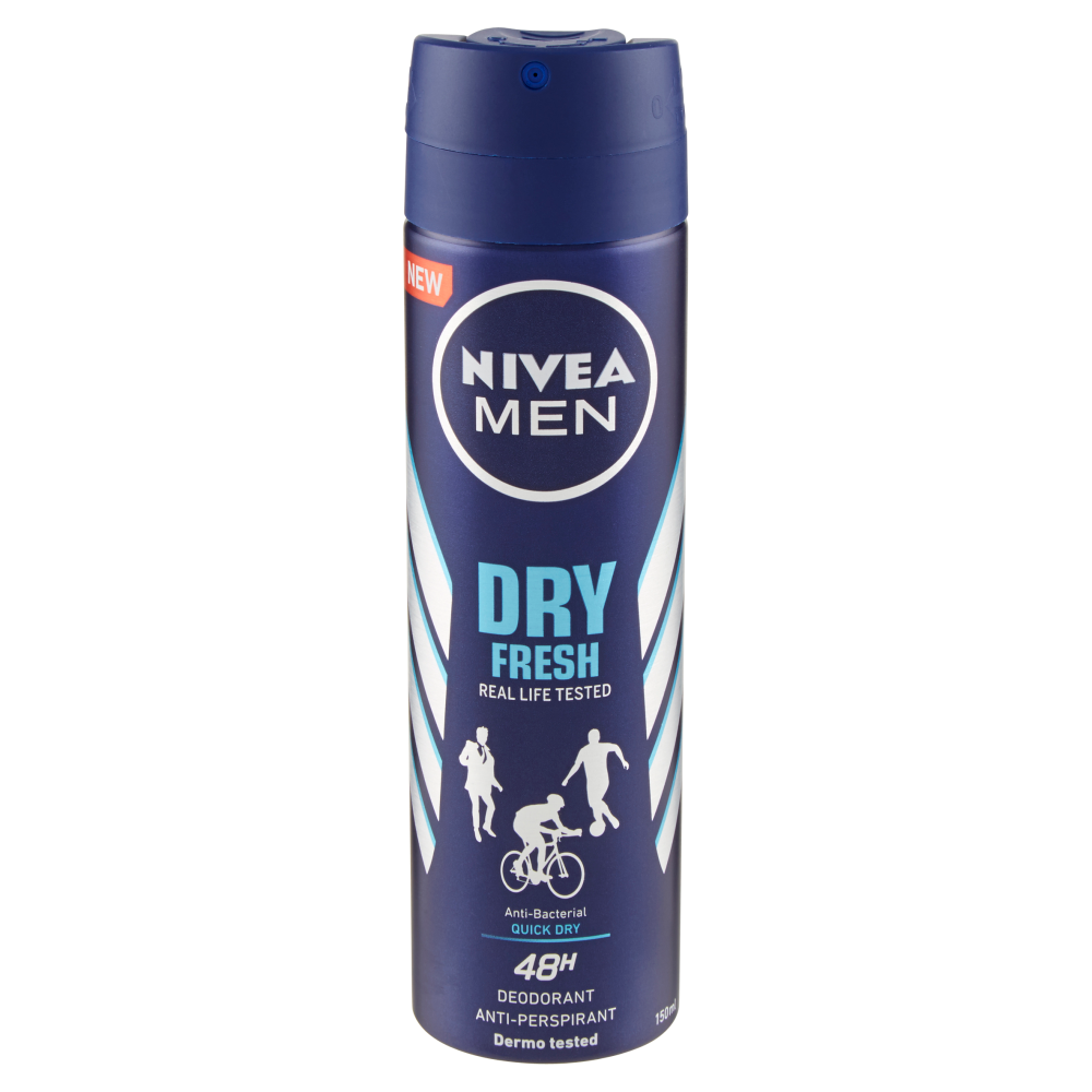 Nivea Dry Fresh Spray Deodorante 150ml, , large