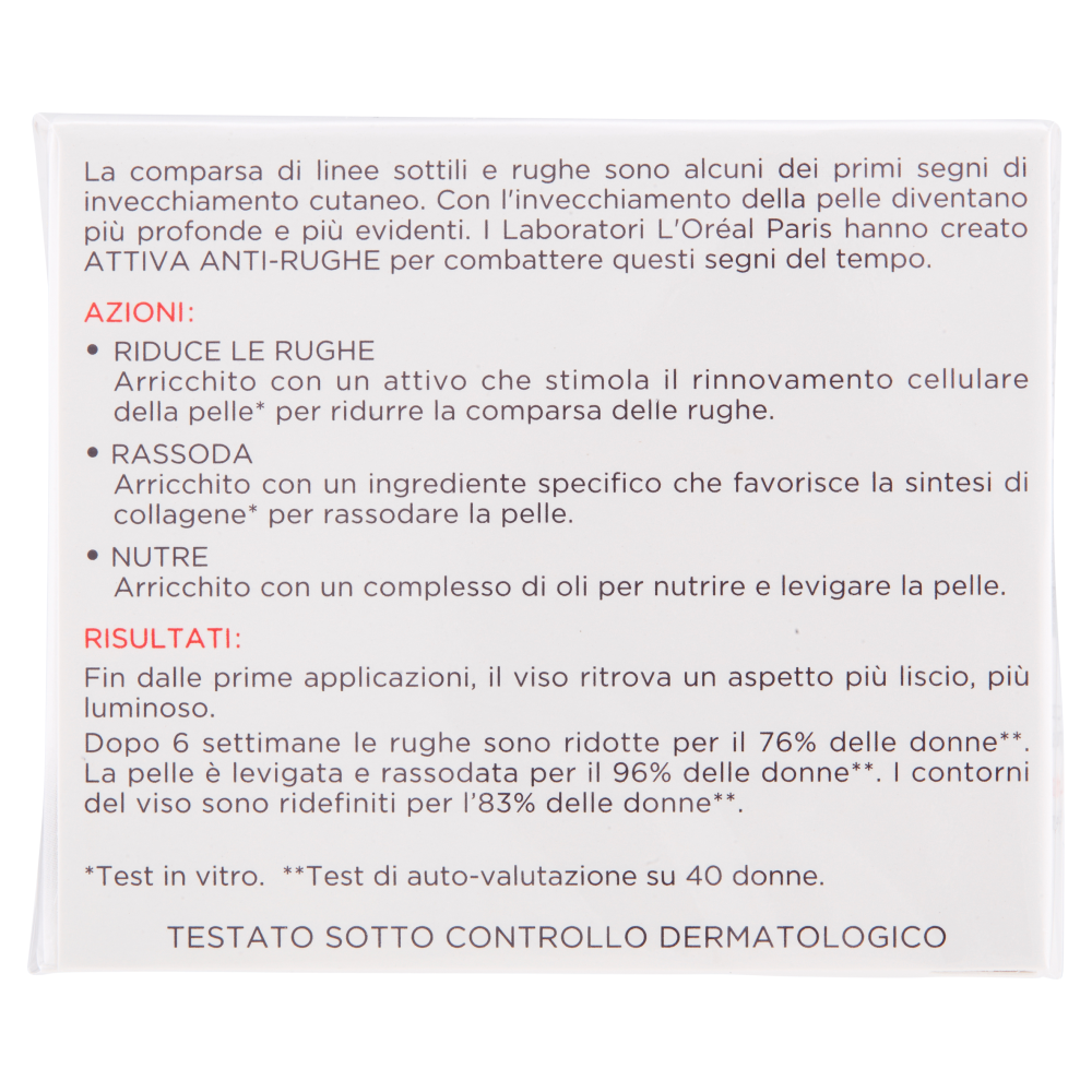 L'Or&eacute;al Paris Attiva Anti-Rughe Trattamento Intensivo Anti-rughe 50 ml, , large