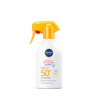 Nivea Sun Sensitive Immediate Protect Spray Solare SPF 50+ 250 ml