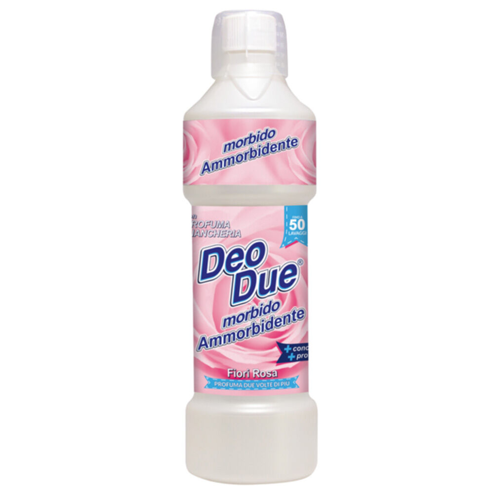 Deo Due Ammorbidente Fiori Rosa 1L - -
