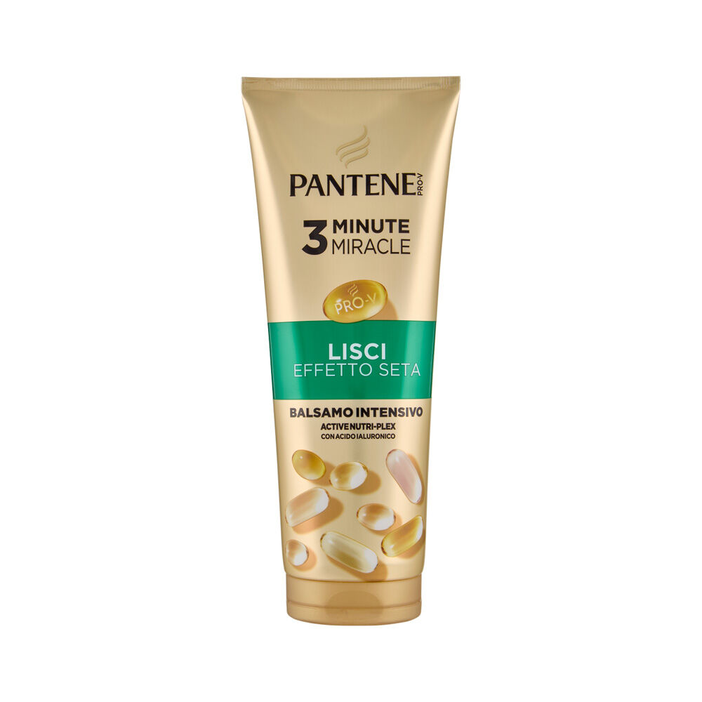Pantene Balsamo 3 Minuti Miracle Lisci Setosi 220ml	, , large