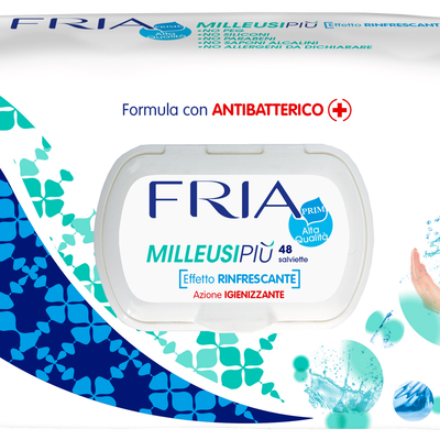 Fria Salviette Milleusi Igienizzante 48 Pezzi