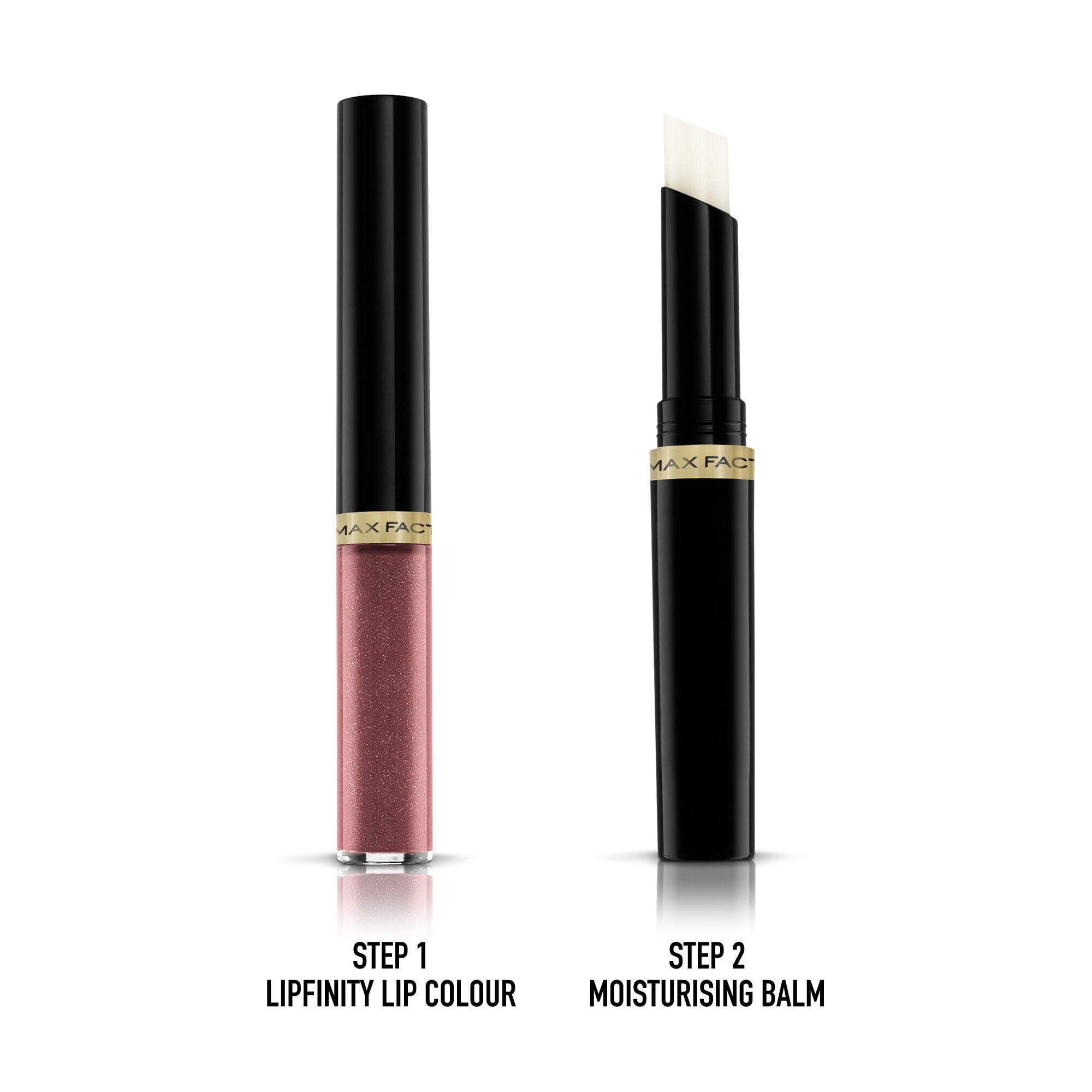 Max Factor Lipfinity Lip Colour Rossetto Liquido Bifasico 310 Essential Violet - Immagine 2