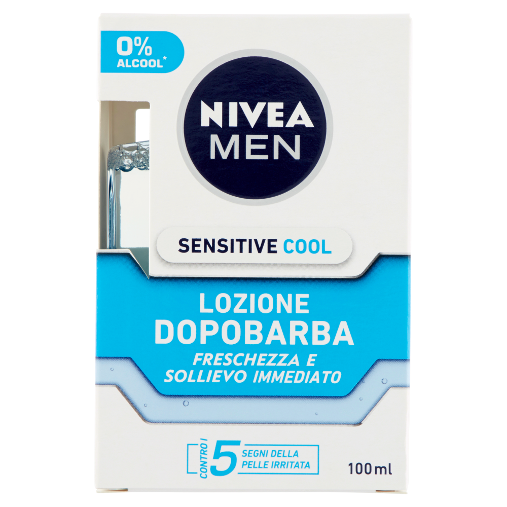 Nivea For Men After Shave Lozione Sensitive 100ml, , large