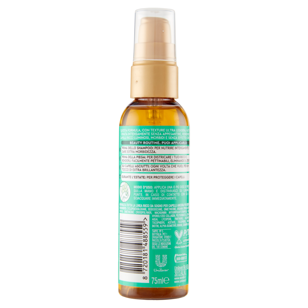Sunsilk Olio Styling Ricci da Sogno 75ml	, , large