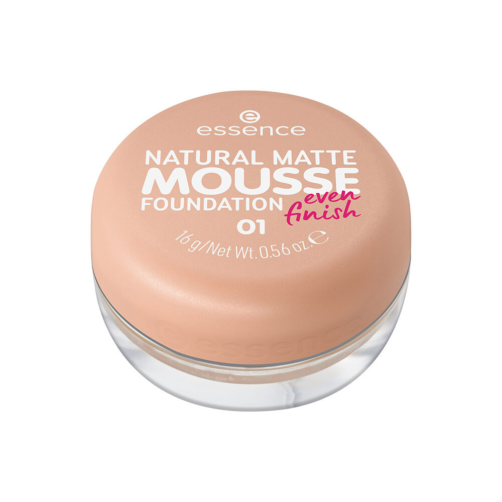 Essence Natural Matte Mousse Foundation 01 - -