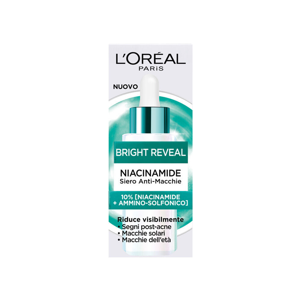 L'Or&eacute;al Paris Bright Reveal Siero Esfoliante Anti-Macchie 10% AHA + Niacinamide 30ml	, , large