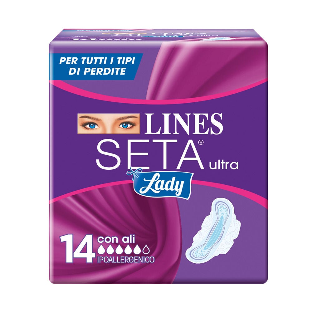 Lines Seta Lady Ultra 14 Assorbenti - --image