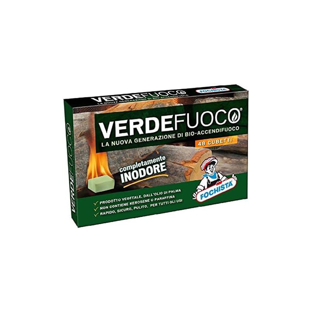 Fochista Accendifuoco Rapida Accensione 48 Cubetti - -