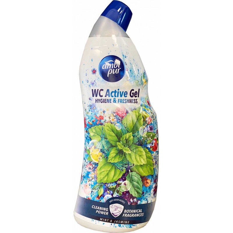 Ambi Pur Wc Gel Active Menta e Gelsomino 750ml - -