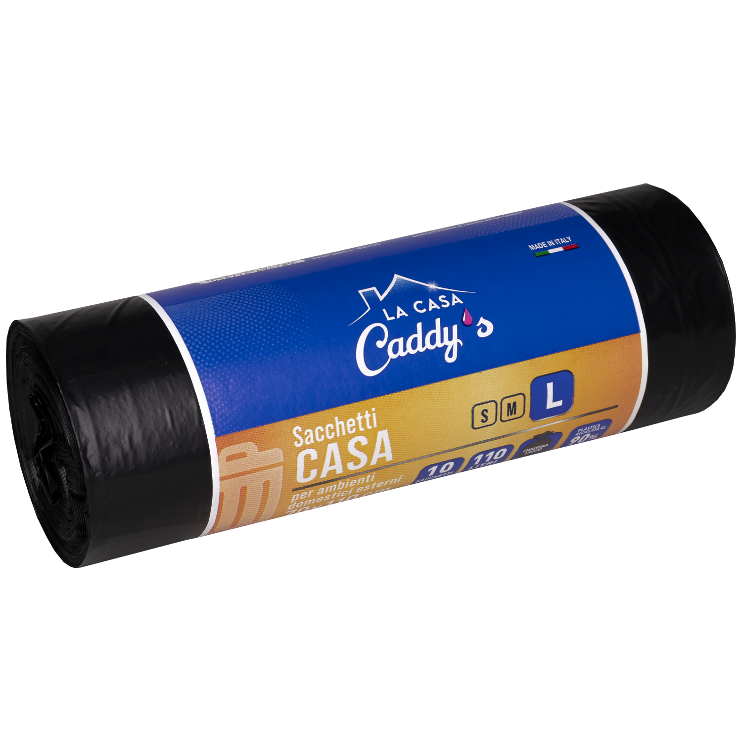 La Casa Caddy's Caddy's Sacchetti L Nero 70x110 10 Pezzi - -