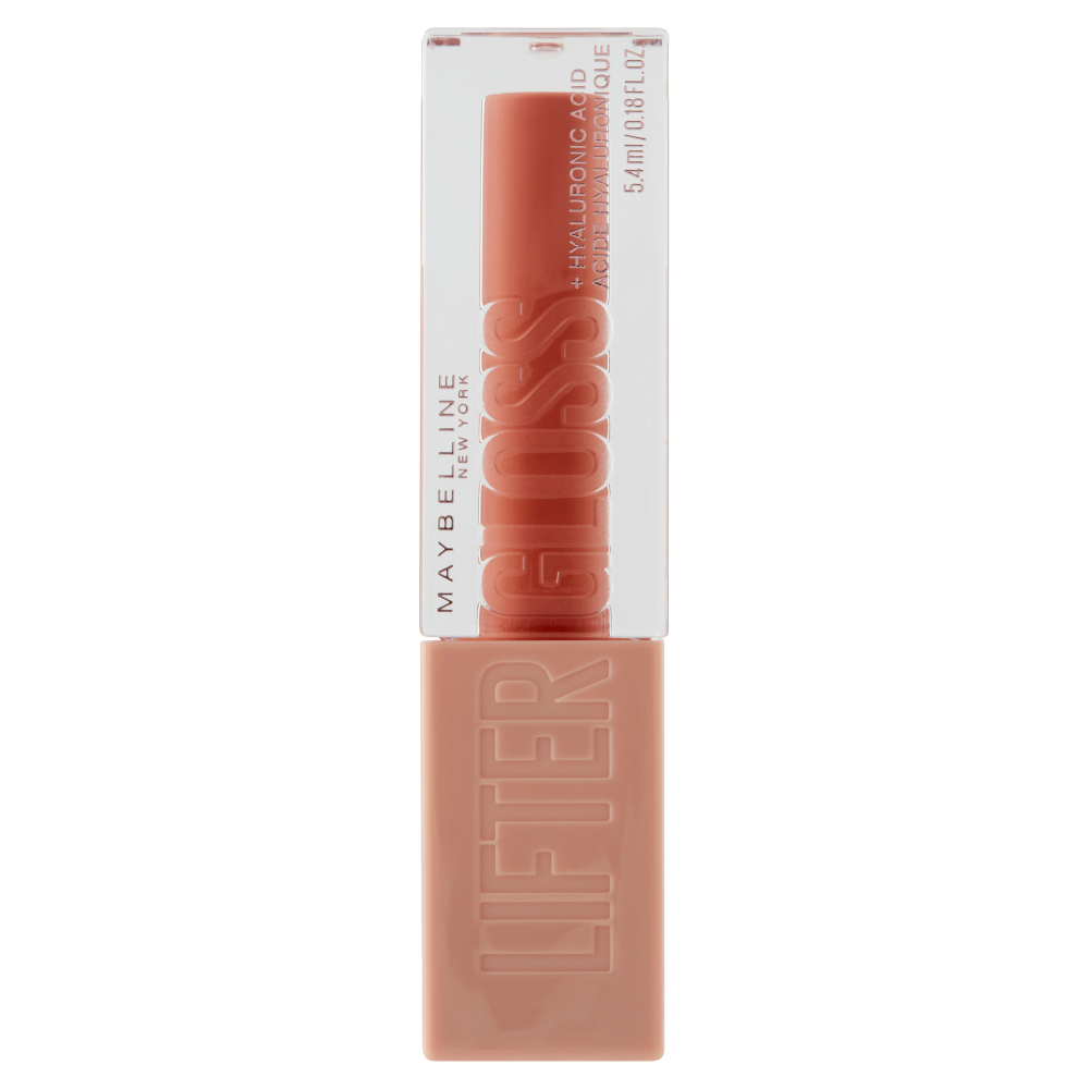 Maybelline Lifter Gloss Lucidalabbra con Acido Ialuronico Amber N.007 - -
