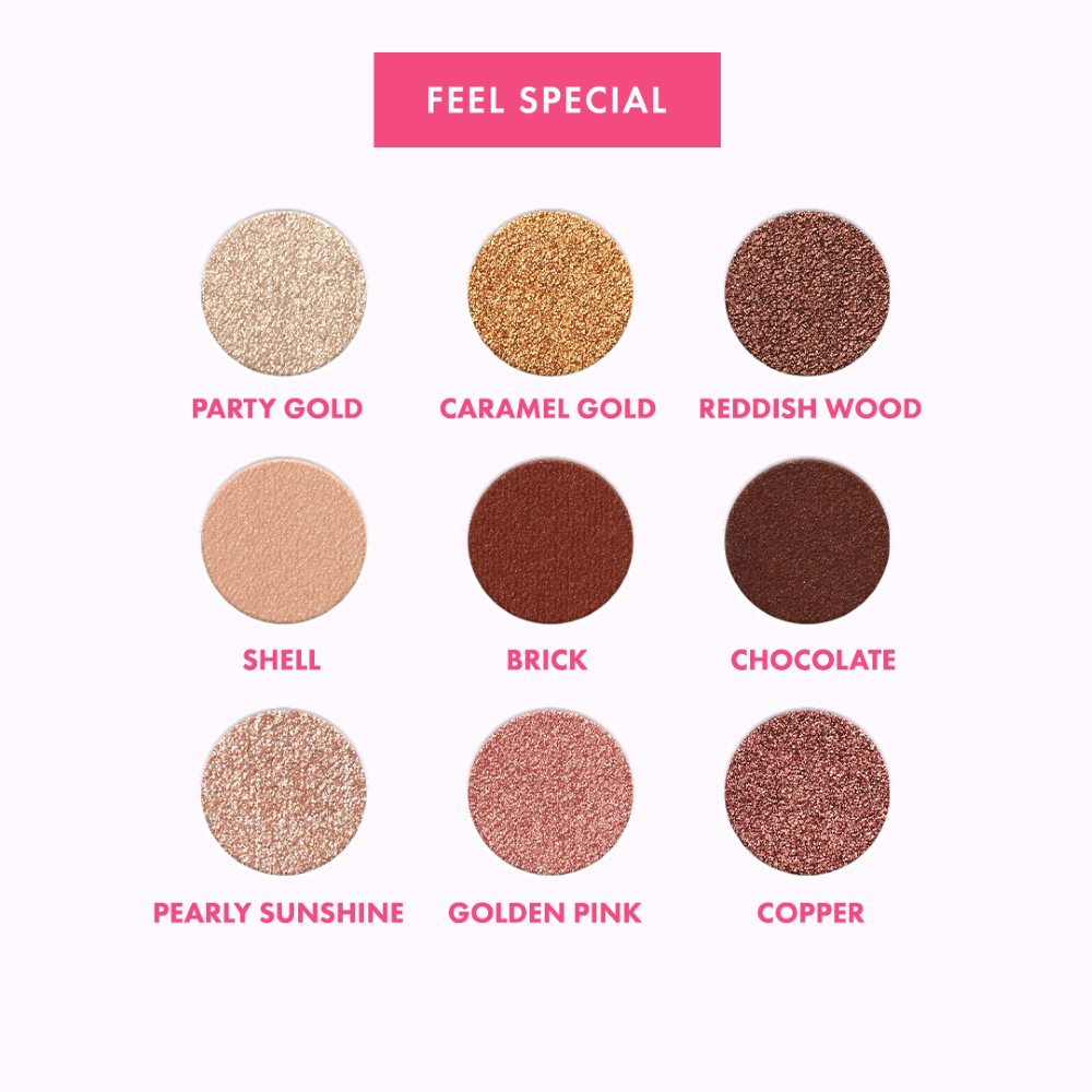 Goovi Palette 9 Ombretti Feel Special , , large