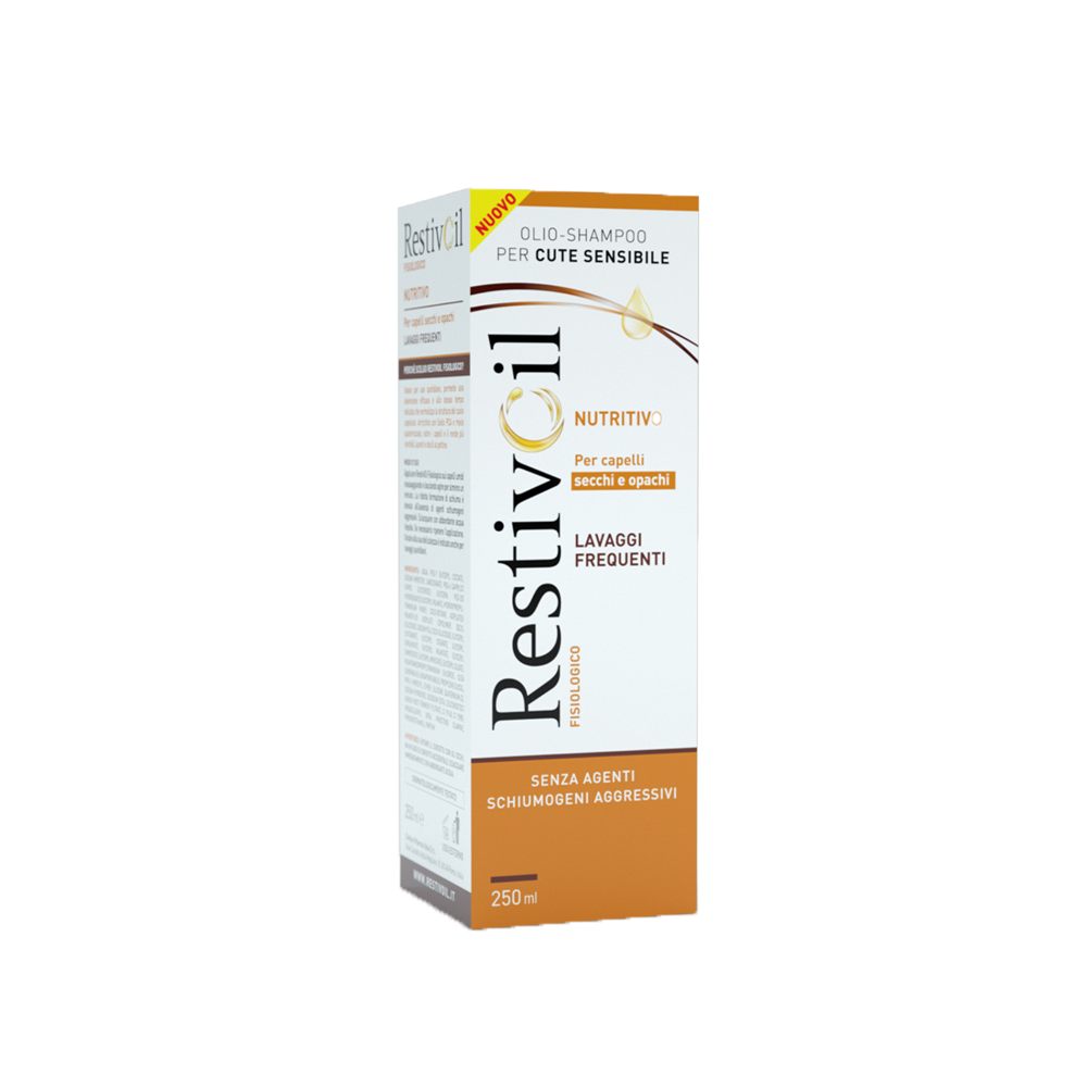 RestivOil Nutritivo Olio-Shampoo per Cute Sensibile 250 ml, , large