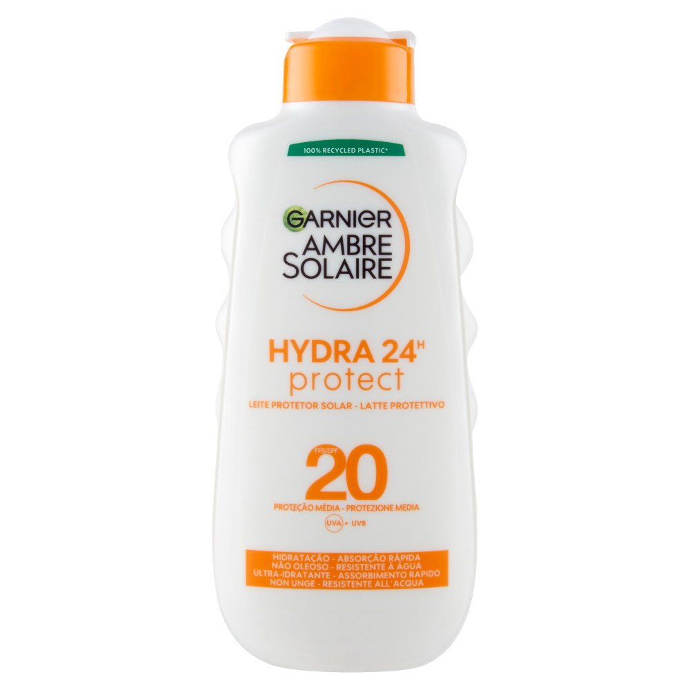 Ambre Solaire Crema Solare Idratante Spf 20 200 ml, , large